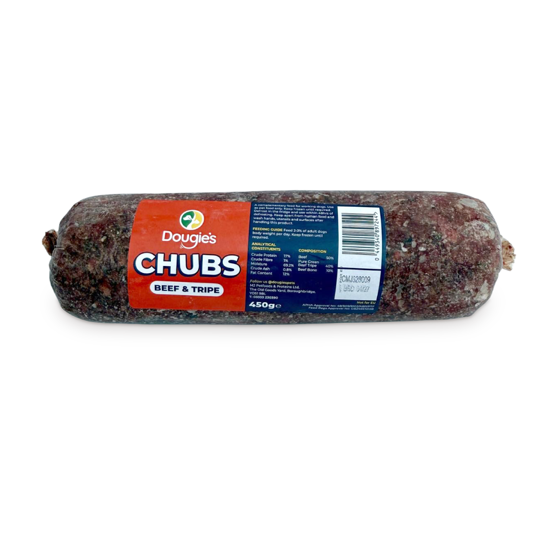 Dougie's Beef & Tripe Chub