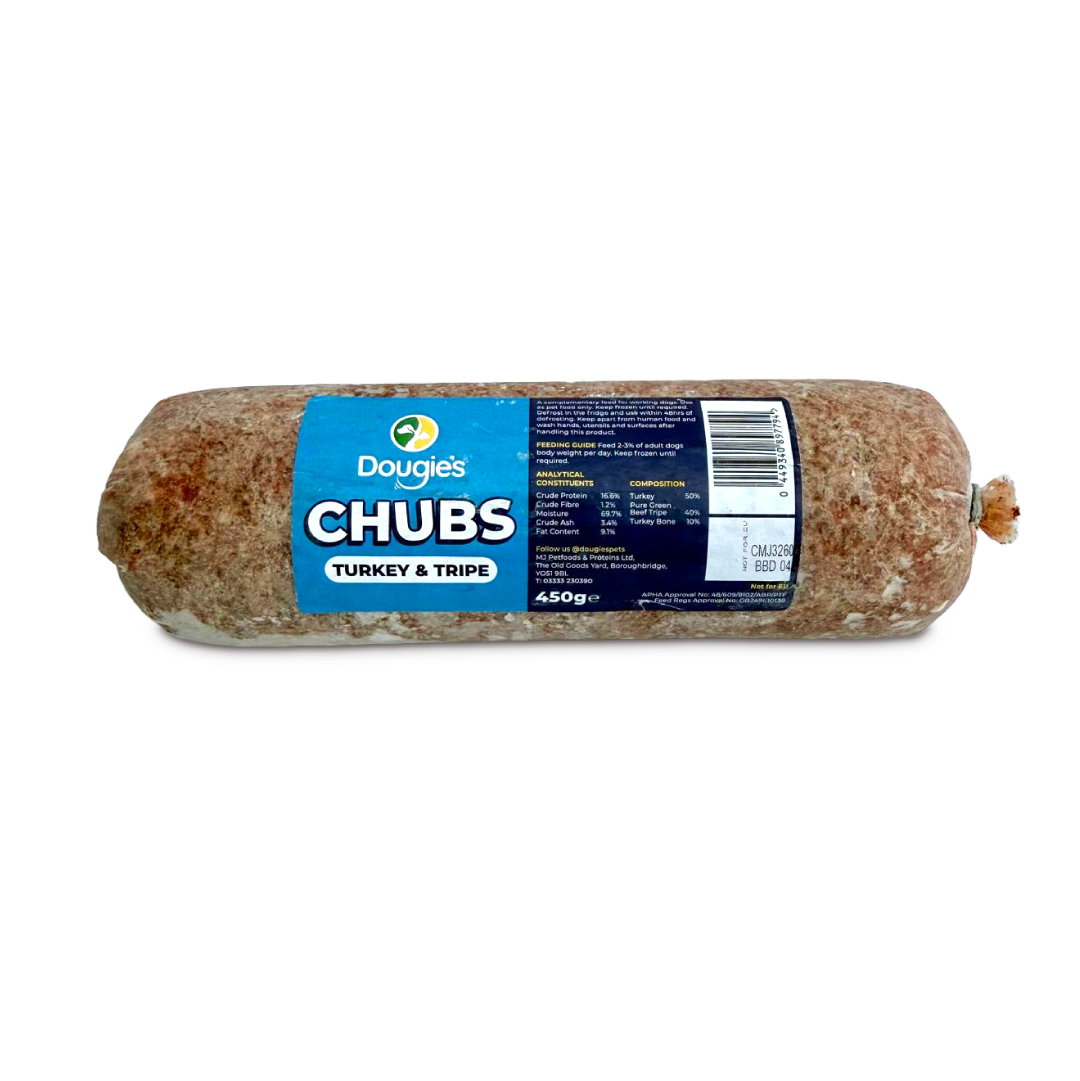 Dougie's Turkey & Tripe Chub