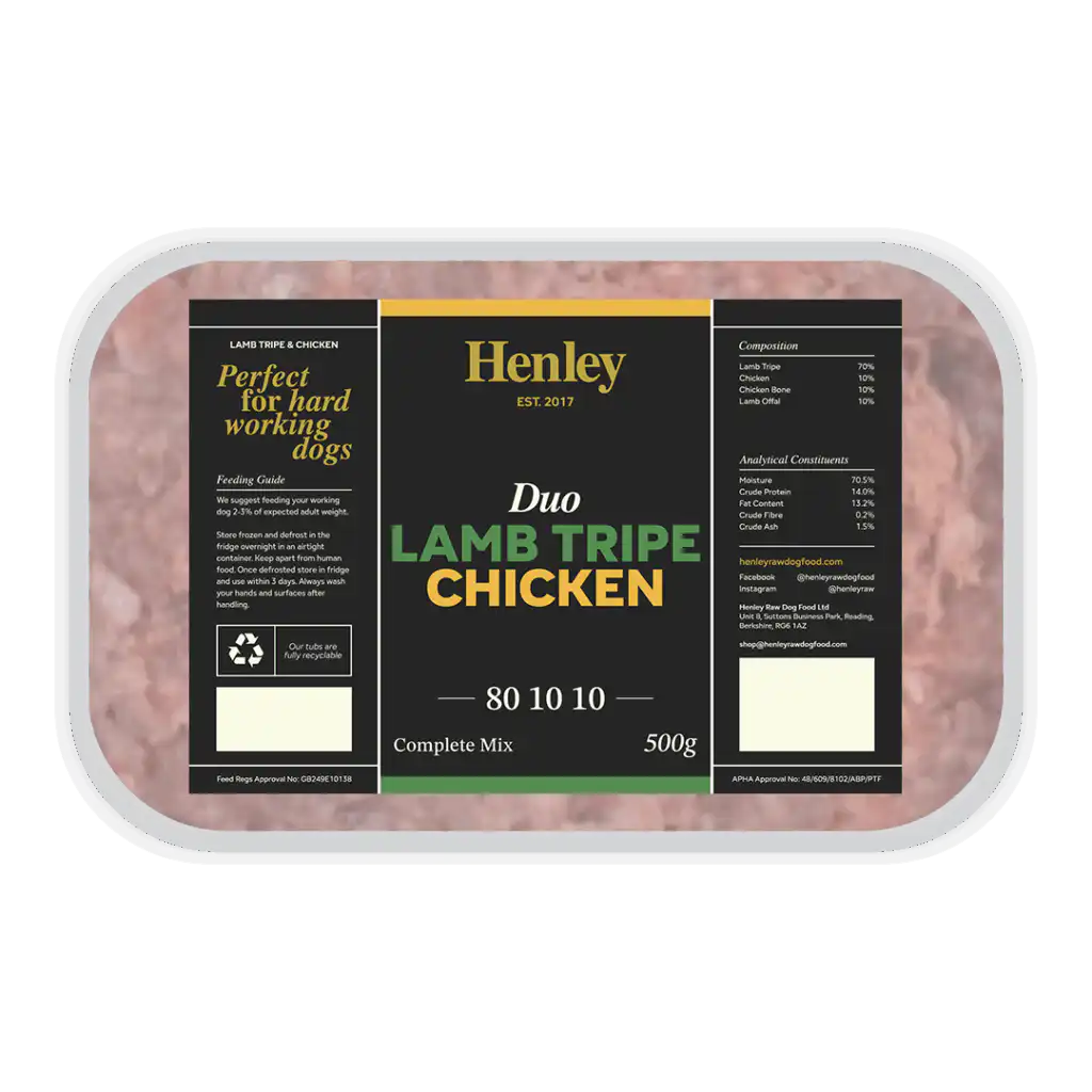 Henley Lamb Tripe and Chicken