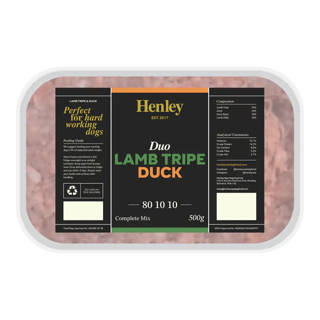 Henley Lamb Tripe and Duck
