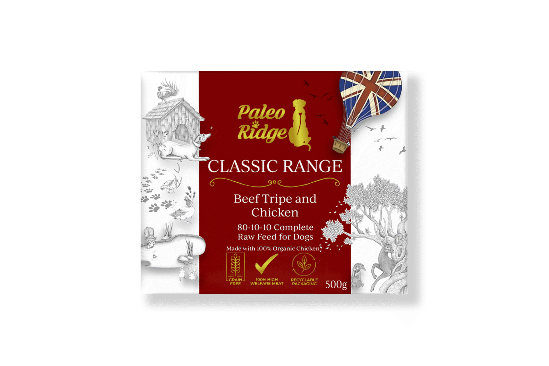 Paleo Ridge Classic Beef Tripe and Chicken