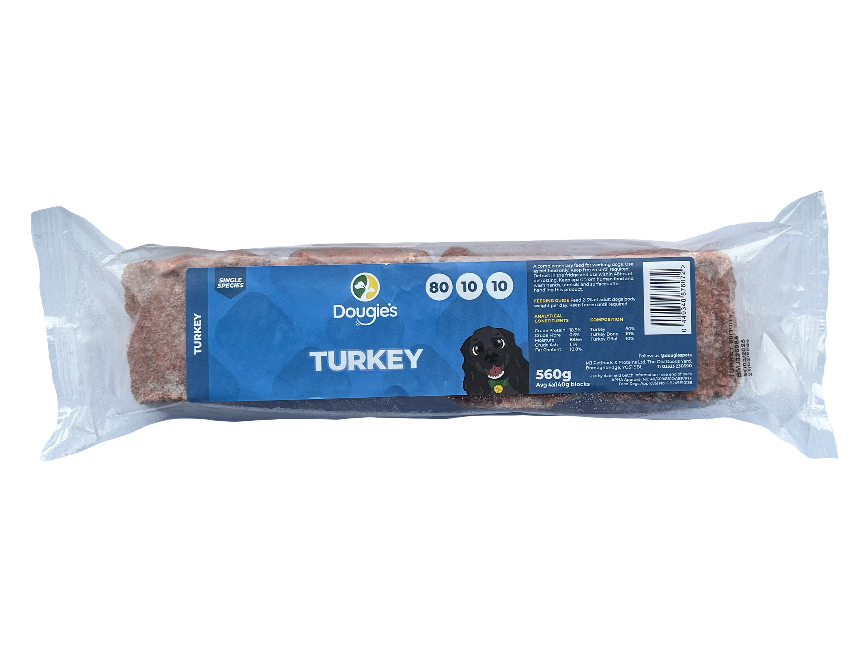 Dougie's Turkey (80/10/10)