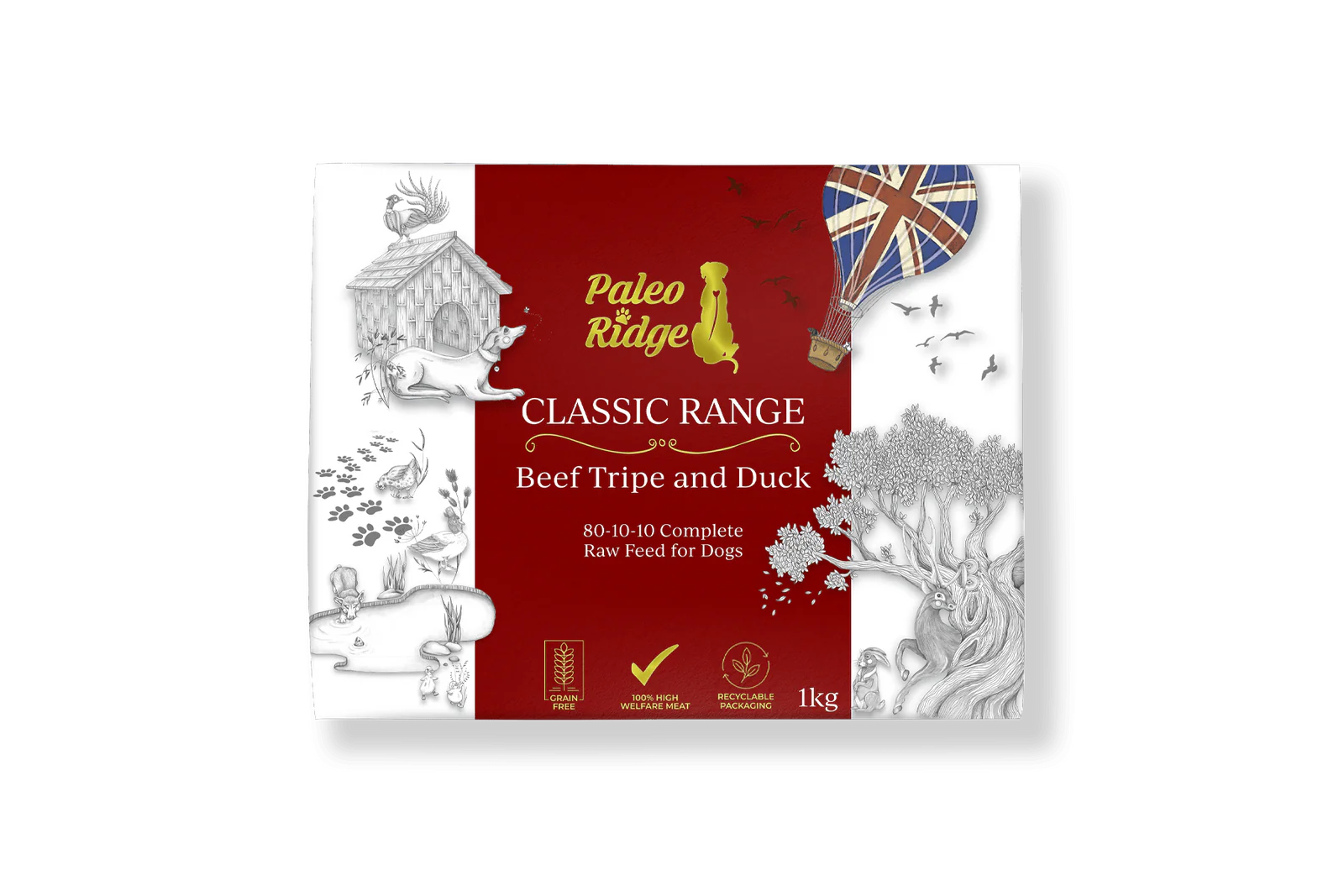 Paleo Ridge Classic Beef Tripe and Duck