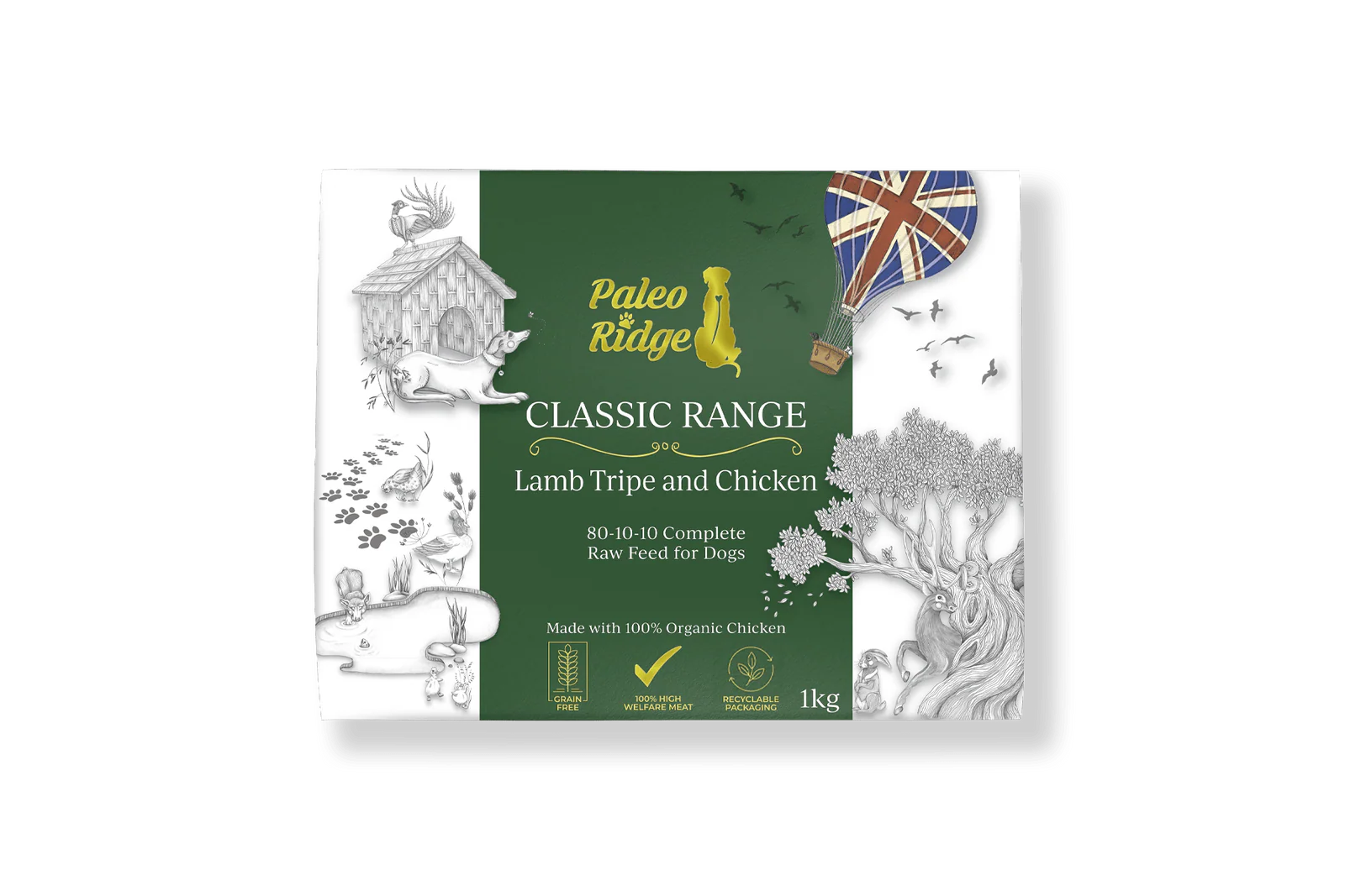 Paleo Ridge Classic Lamb Tripe and Chicken