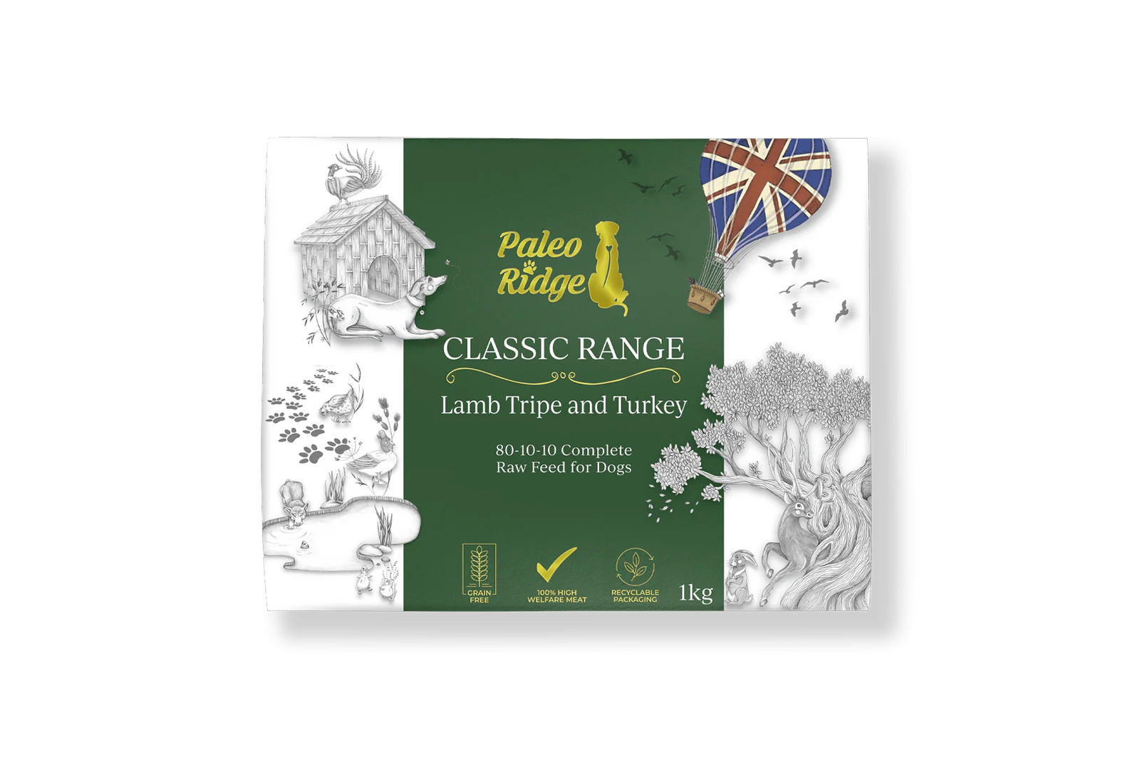 Paleo Ridge Classic Lamb Tripe and Turkey